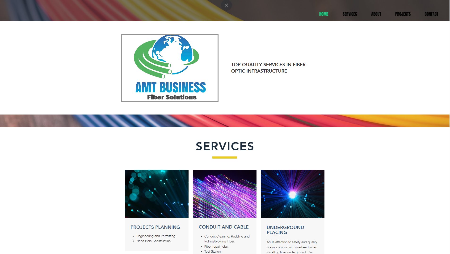 AMT Business previous site